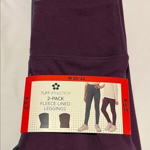 Tuff Athletics Black and Gray Leggings